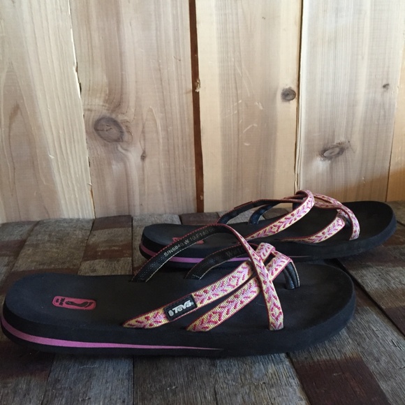 SOLD 🏝Teva Olowahu Women's Flip Flops Summer Sand - Picture 5 of 7